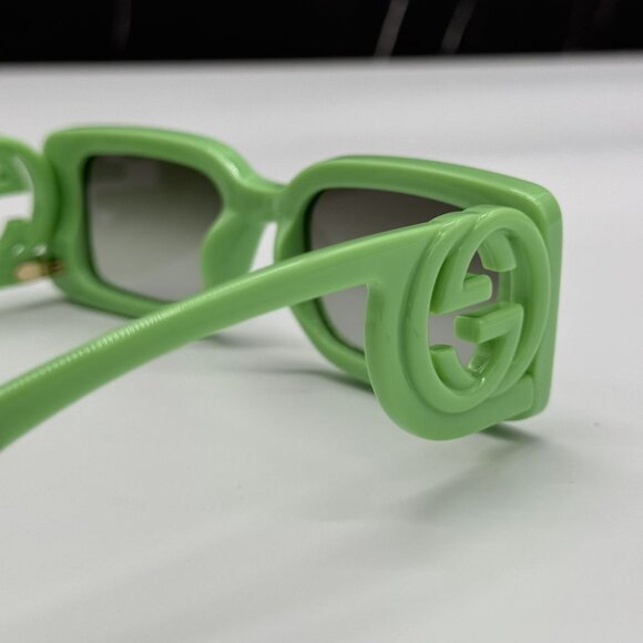 NEW GG1325S 004 GUCCI SUNGLASSES GREEN WOMEN EYEWEAR GUCCI - Picture 10 of 14